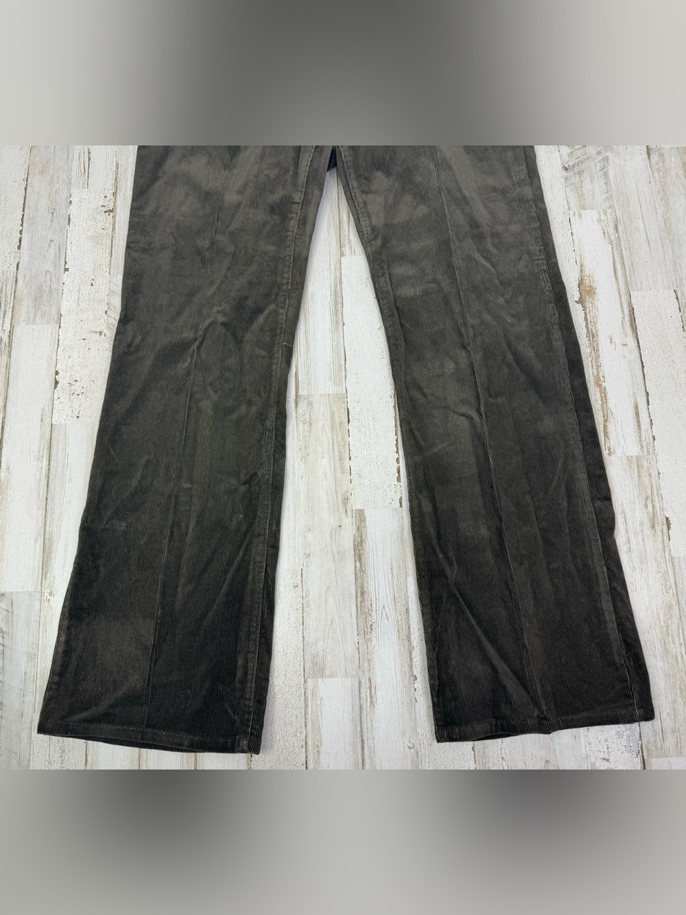 Gap Womens Wide Leg Corduroy Pants Brown Size 12 (34x31) - Picture 3 of 10